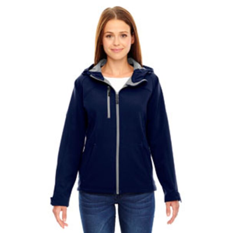 Ladies' Prospect Two-Layer Fleece Bonded Soft Shell Hooded Jacket Thumbnail