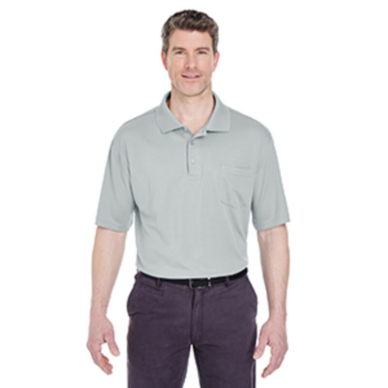 Adult Cool & Dry Sport Polo with Pocket Thumbnail