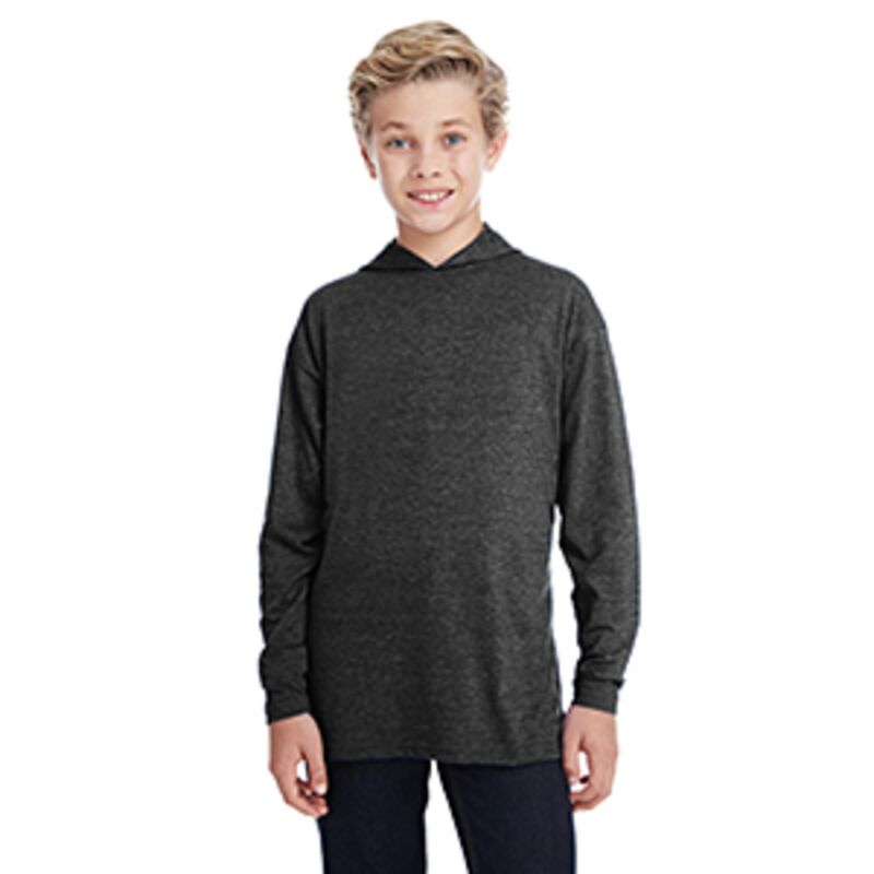 Youth Long-Sleeve Hooded T-Shirt Thumbnail