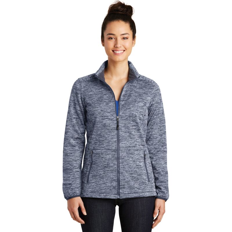 Ladies PosiCharge ® Electric Heather Soft Shell Jacket Thumbnail