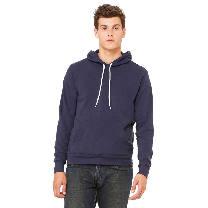 Bella Canvas Unisex Poly-Cotton Fleece Pullover Hoodie Thumbnail