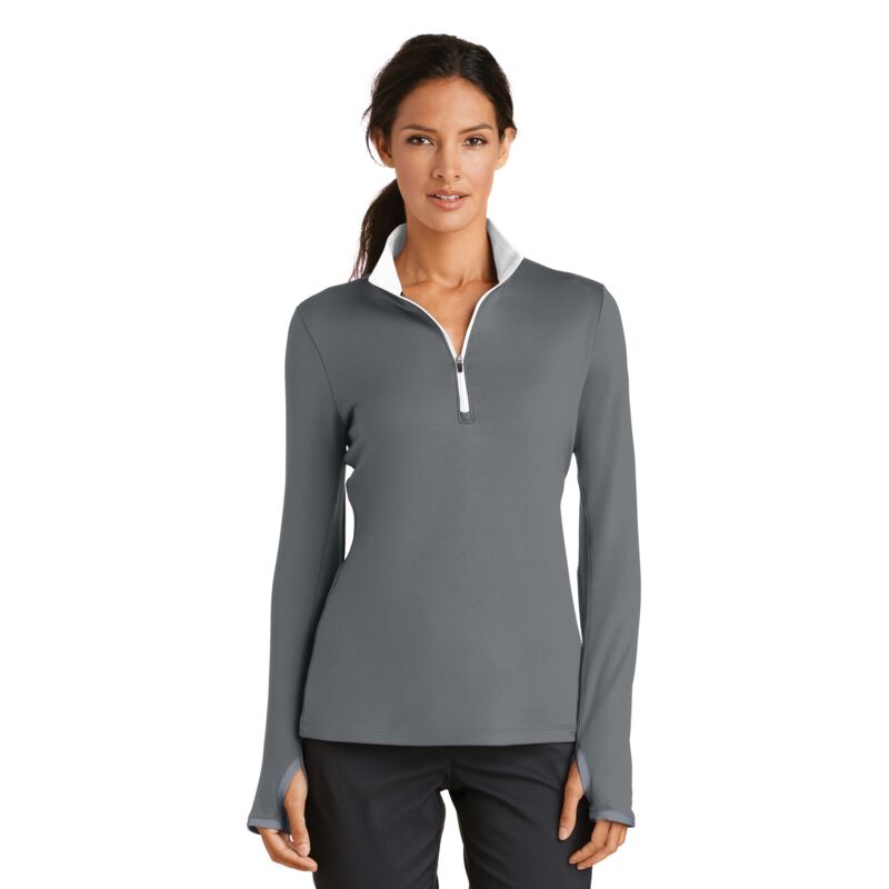 Nike Golf Ladies Dri FIT Stretch 1/2 Zip Cover Up Thumbnail