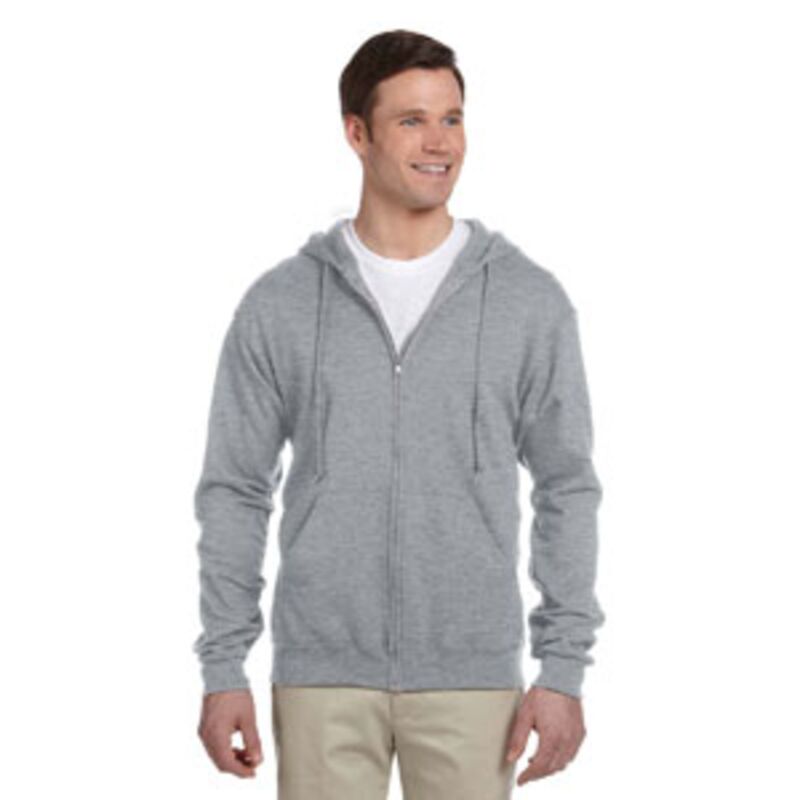 Jerzees Adult 8 oz. NuBlend® Fleece Full-Zip Hood Thumbnail