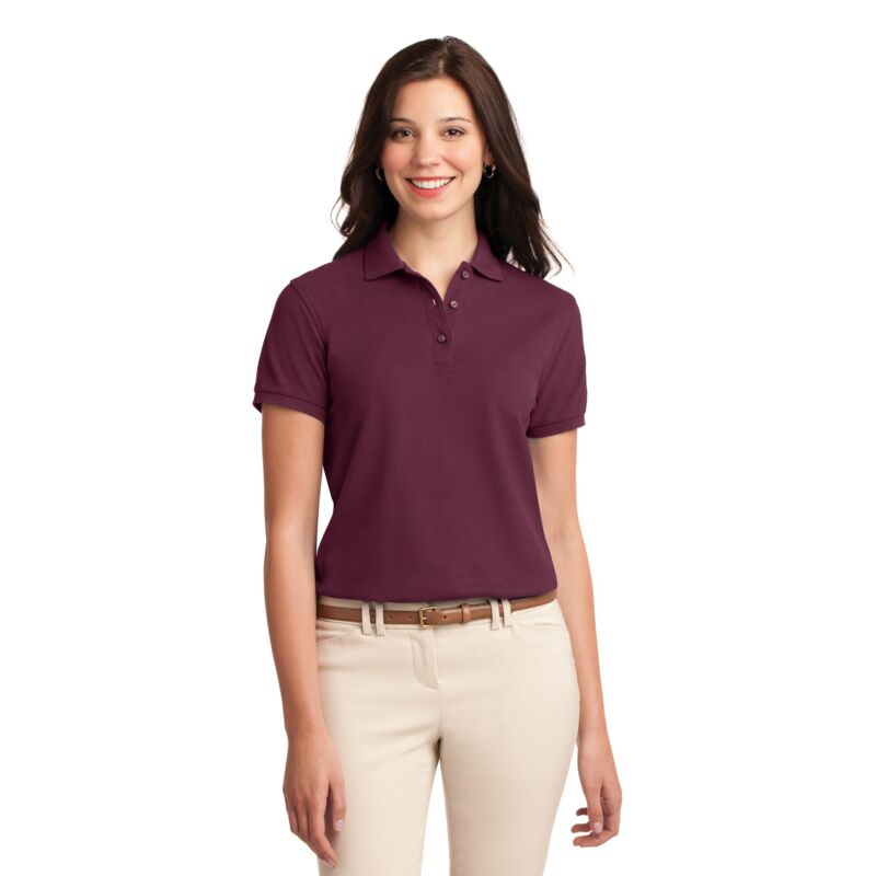 Port Authority Ladies Silk Touch™ Polo Thumbnail