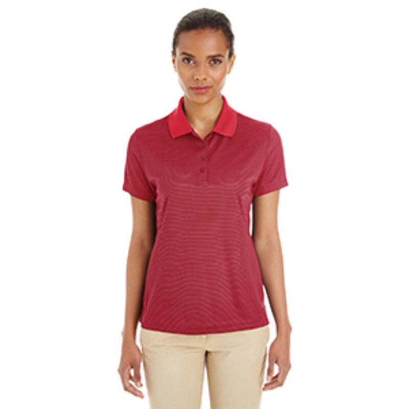 Ash City Ladies' Express Microstripe Performance Piqué Polo Thumbnail