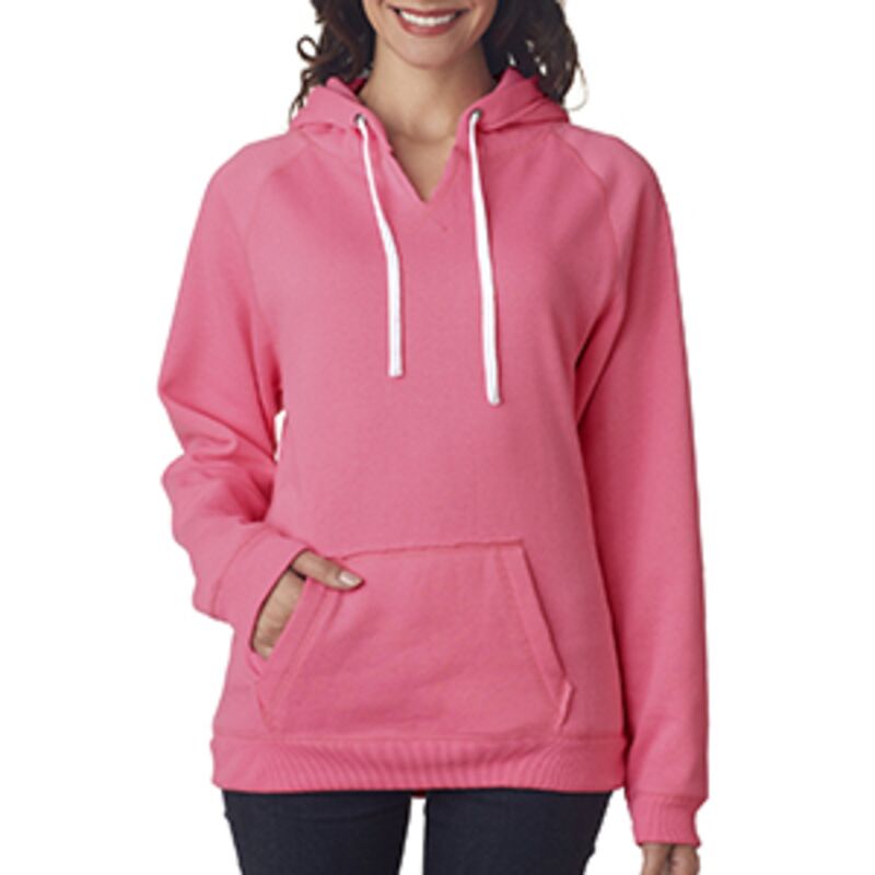 Ladies' Sydney Brushed V-Neck Hood Thumbnail